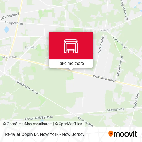 Rt-49 at Copin Dr map