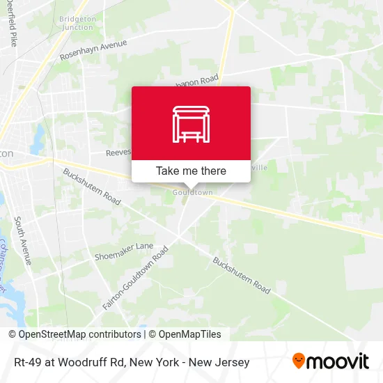 Rt-49 at Woodruff Rd map