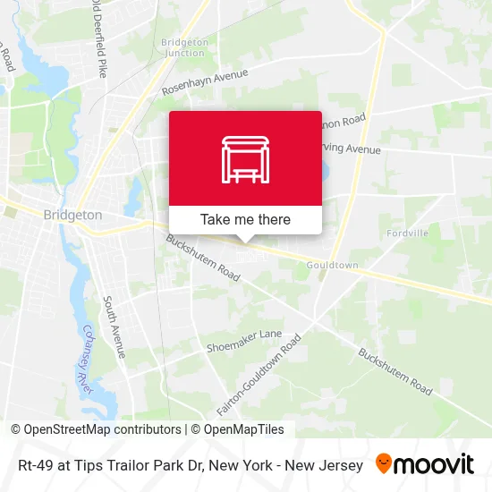 Rt-49 at Tips Trailor Park Dr map