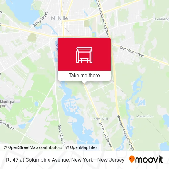 Rt-47 at Columbine Avenue map