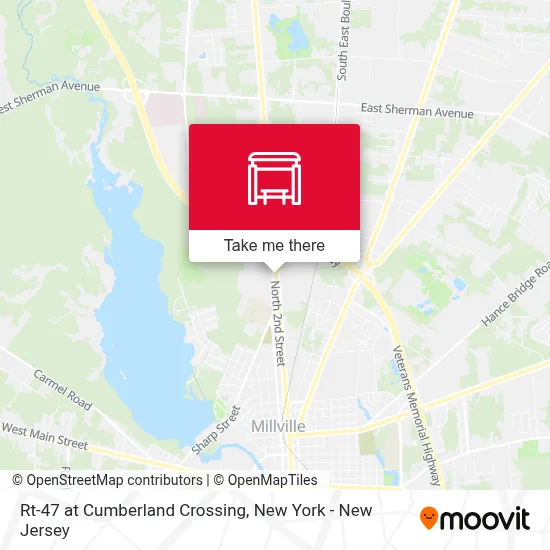 Rt-47 at Cumberland Crossing map