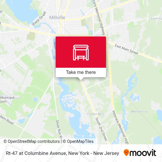 Rt-47 at Columbine Avenue map