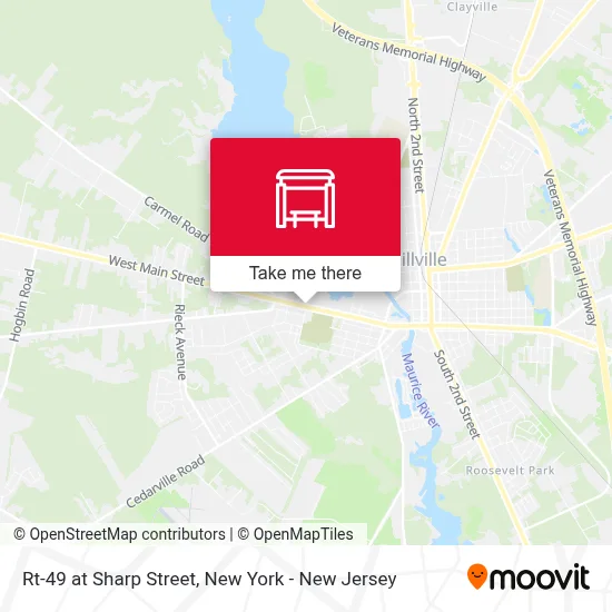 Rt-49 at Sharp Street map