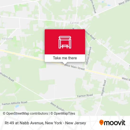 Rt-49 at Nabb Avenue map