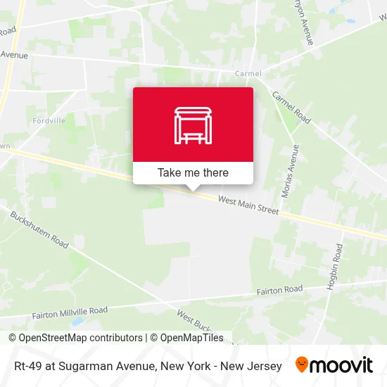 Rt-49 at Sugarman Avenue map