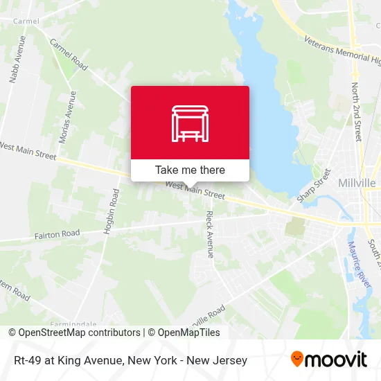 Rt-49 at King Avenue map