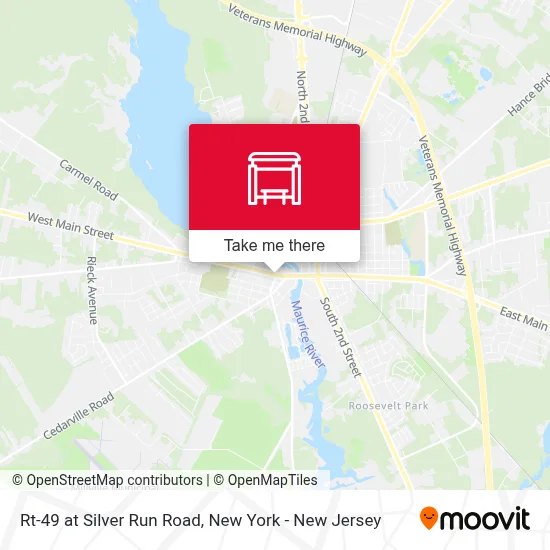 Rt-49 at Silver Run Road map
