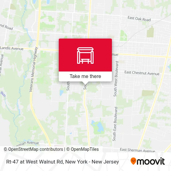 Rt-47 at West Walnut Rd map