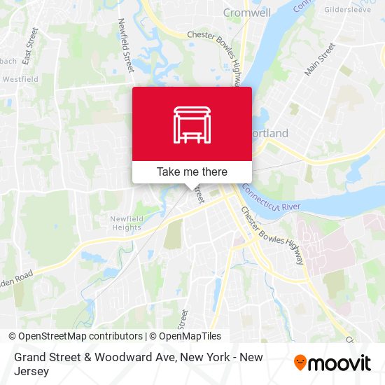 Mapa de Grand Street & Woodward Ave