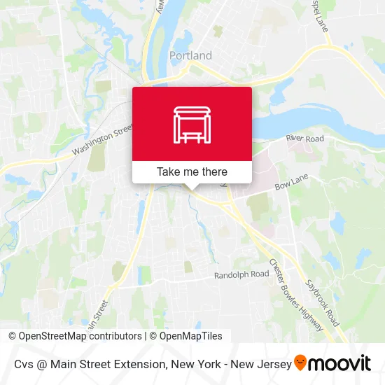 Cvs @ Main Street Extension map