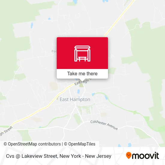 Cvs @ Lakeview Street map