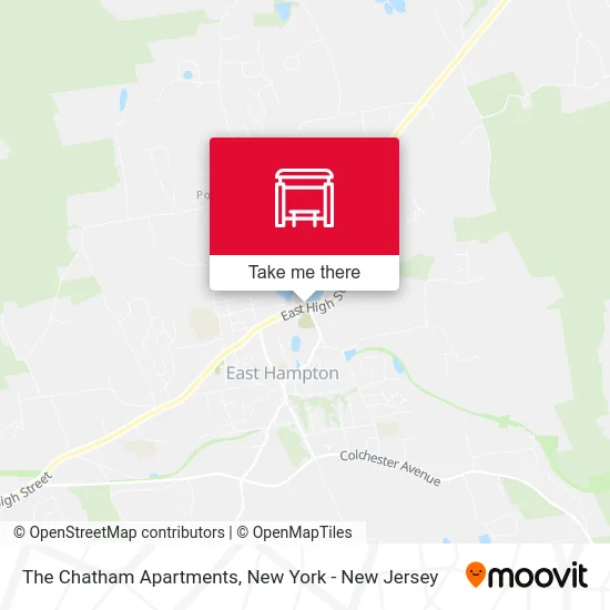 The Chatham Apartments map