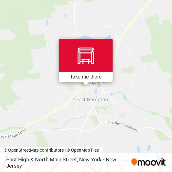 Mapa de East High & North Main Street