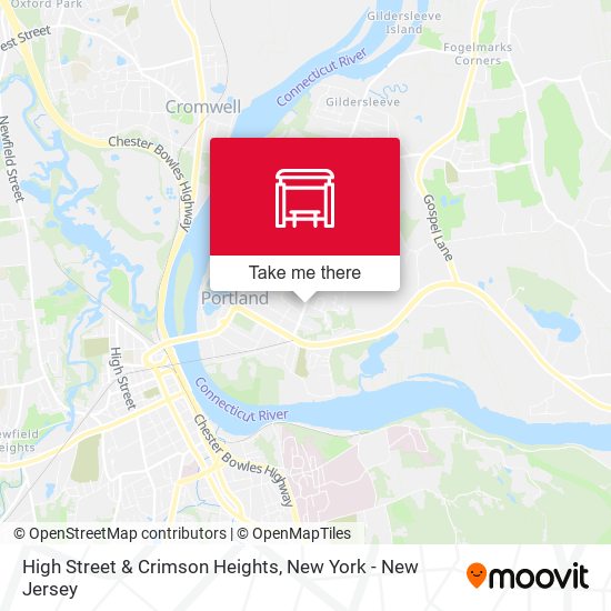 Mapa de High Street & Crimson Heights