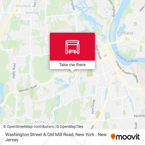 Washington Street & Old Mill Road map