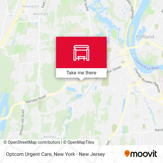 Optcom Urgent Care map