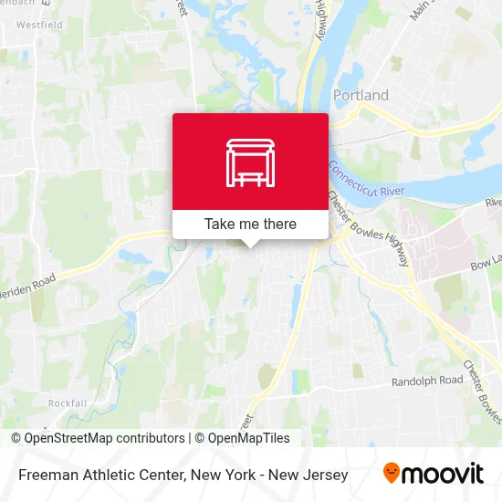 Freeman Athletic Center map