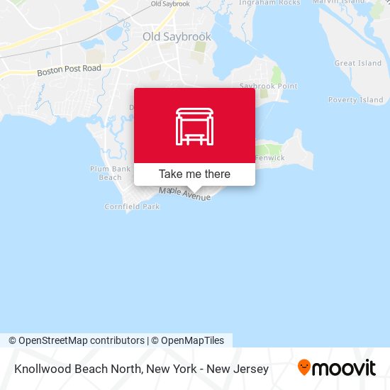 Mapa de Knollwood Beach North