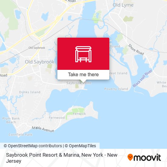 Saybrook Point Resort & Marina map