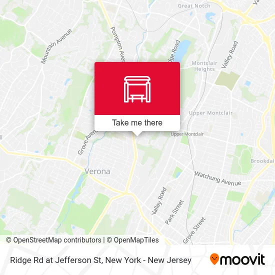 Ridge Rd at Jefferson St map