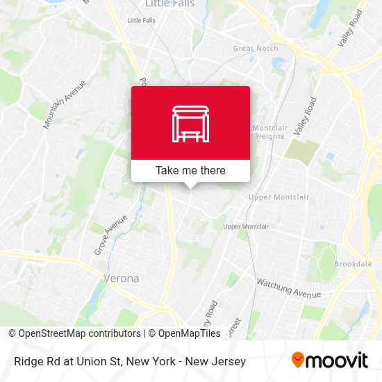 Ridge Rd at Union St map