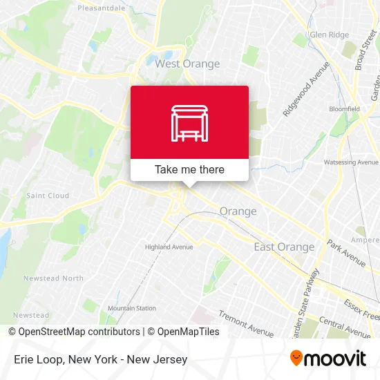 Erie Loop map