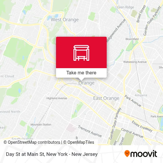 Day St at Main St map