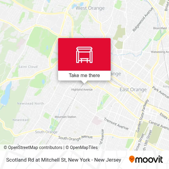 Scotland Rd at Mitchell St map