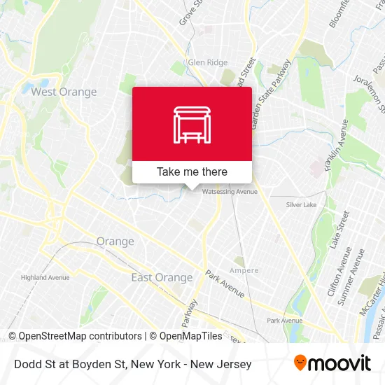 Dodd St at Boyden St map