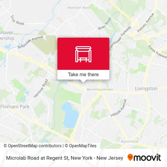 Microlab Road at Regent St map