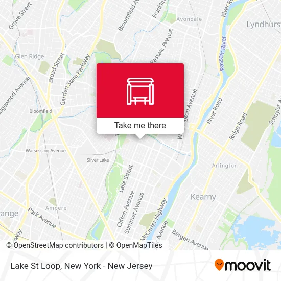 Lake St Loop map