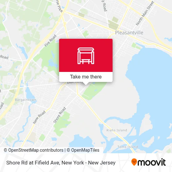 Shore Rd at Fifield Ave map