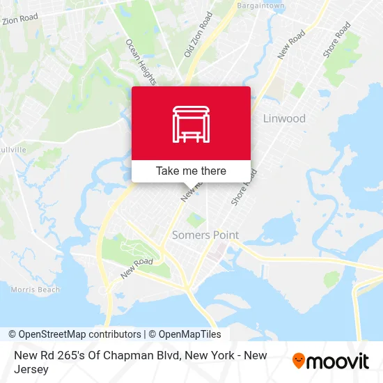 New Rd 265's Of Chapman Blvd map