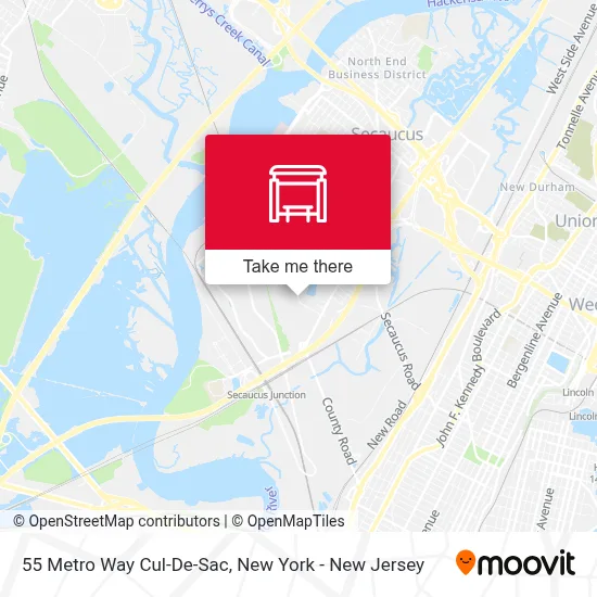 55 Metro Way Cul-De-Sac map