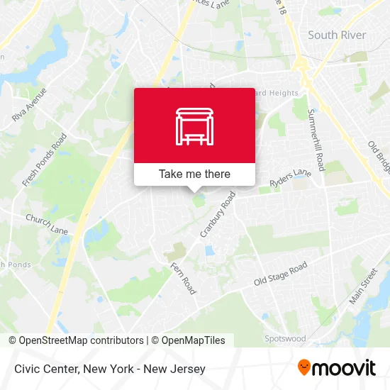 Civic Center map