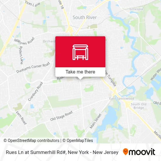 Rues Ln at Summerhill Rd# map