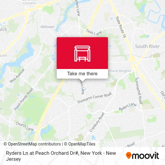 Ryders Ln at Peach Orchard Dr# map