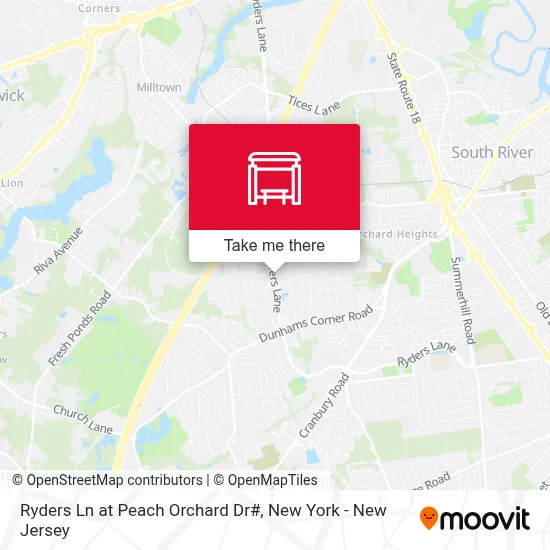 Ryders Ln at Peach Orchard Dr# map