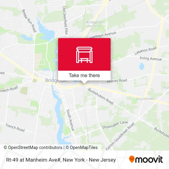 Rt-49 at Manheim Ave# map