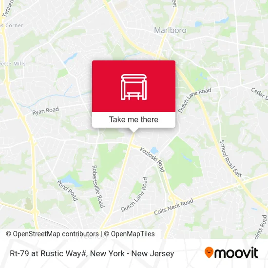 Rt-79 at Rustic Way# map