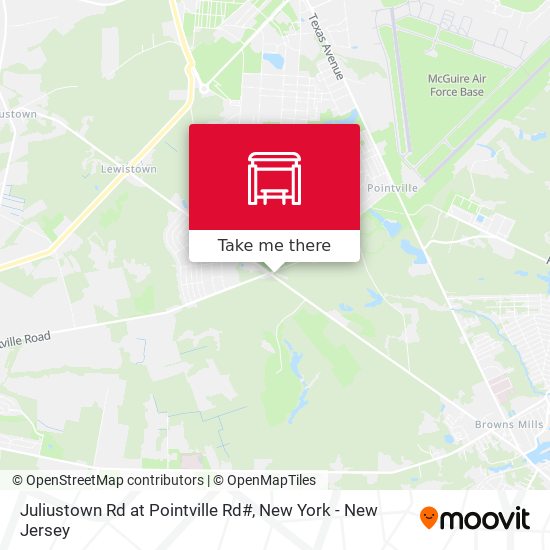 Mapa de Juliustown Rd at Pointville Rd#