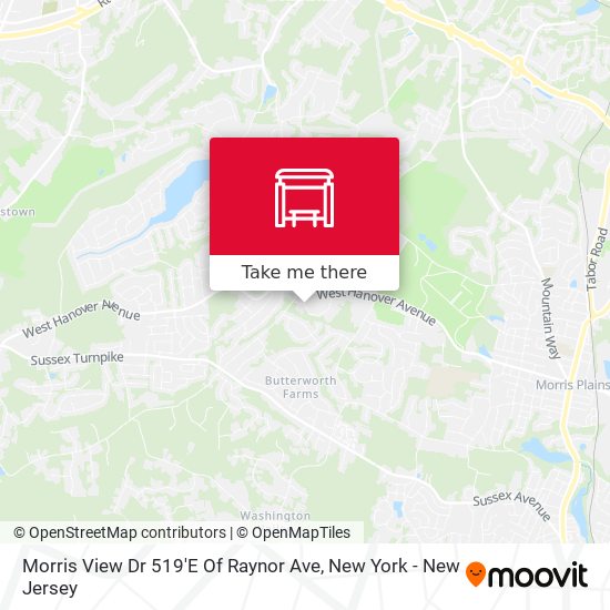 Morris View Dr 519'E Of Raynor Ave map