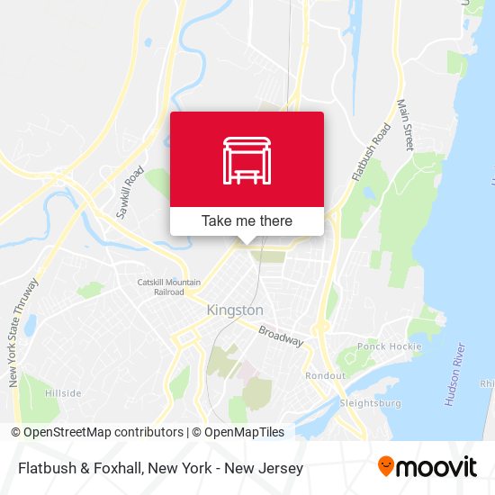 Flatbush & Foxhall map