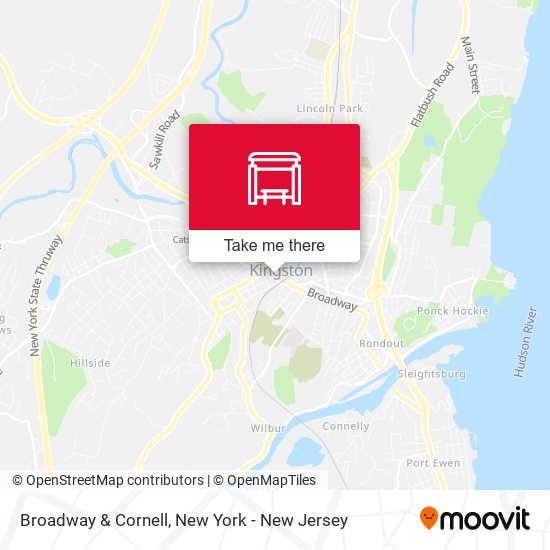 Mapa de Broadway & Cornell