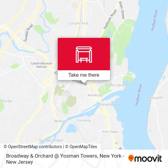 Broadway & Orchard @ Yosman Towers map