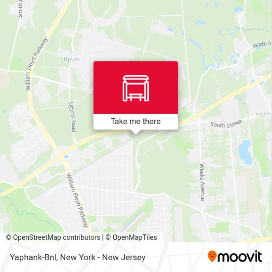 Yaphank-Bnl map