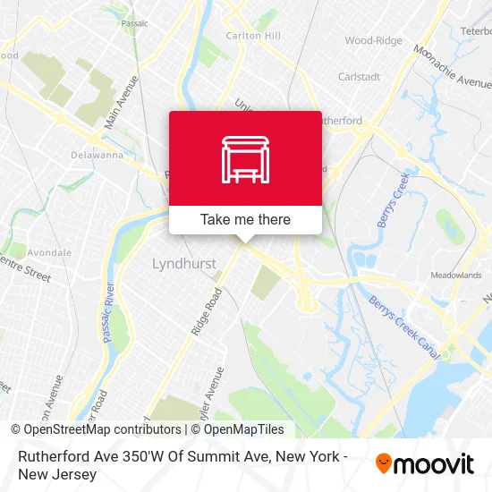 Rutherford Ave 350'W Of Summit Ave map