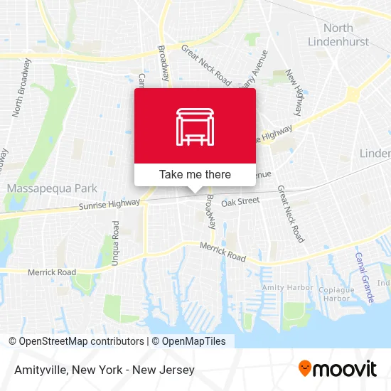 Amityville station - Routes, Schedules, and Fares