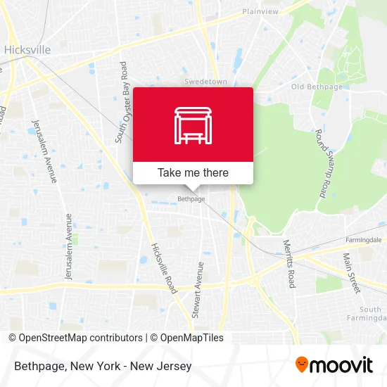 Bethpage map