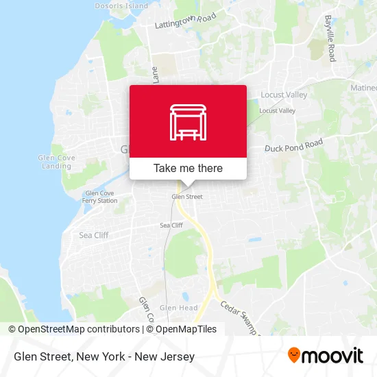 Glen Street map